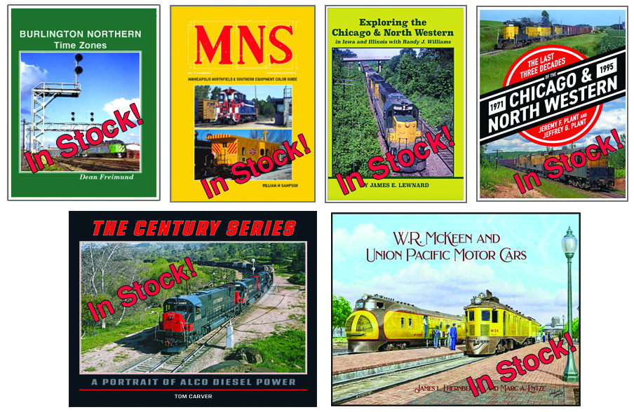 Newest Railroad Books